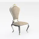 Amadeus – Sedia a dondolo Right 45 Degree View