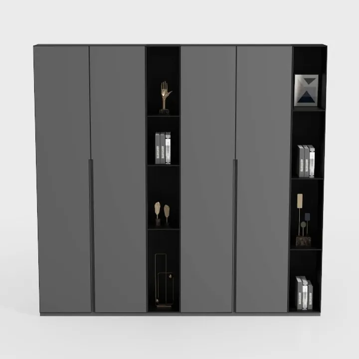 Greenvelly Metal Storage Cabinet with Lock, Steel