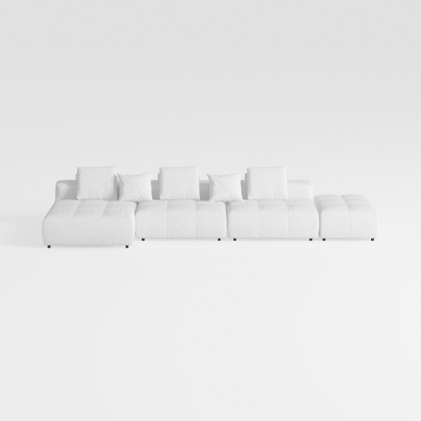 Large Size Modular Cloud Sofa 8 Seater Down Sofa