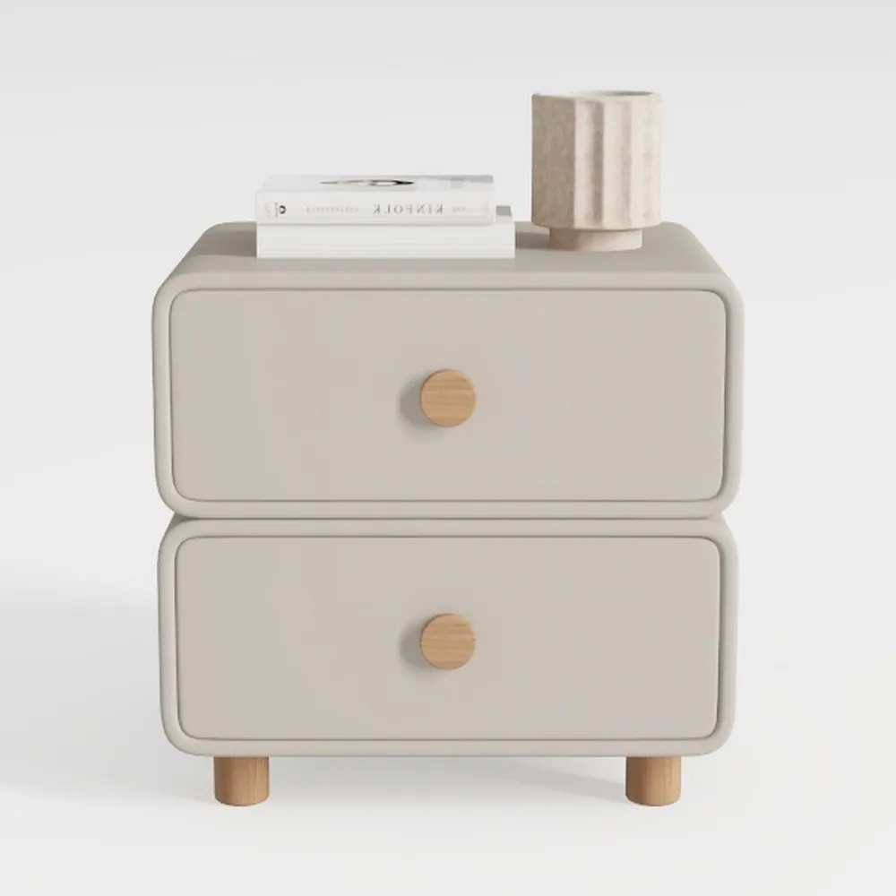Bedroom Table Desk Drawer Nightstand Modern