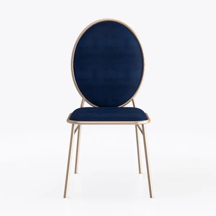 Modern Mid Century Chair Velvet Armchair for Livin