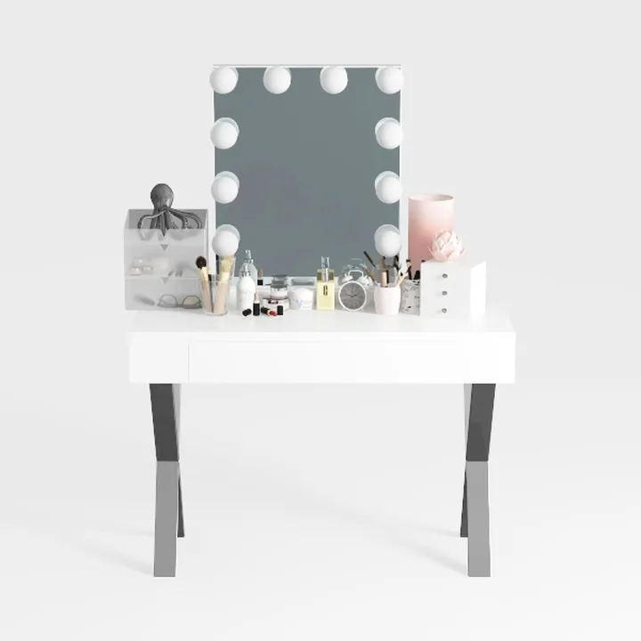 GreenForest Folding Desk No Assembly Required Smal