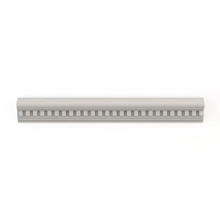 Minimalist Classic White Decorative Molding Trim 3D Model