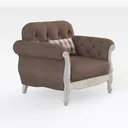 Baxton Studio Charlemagne Traditional French Accen Right 45 Degree View