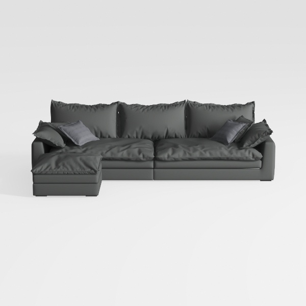 Modular Sectional Sofa with Storage, U Shaped Sect