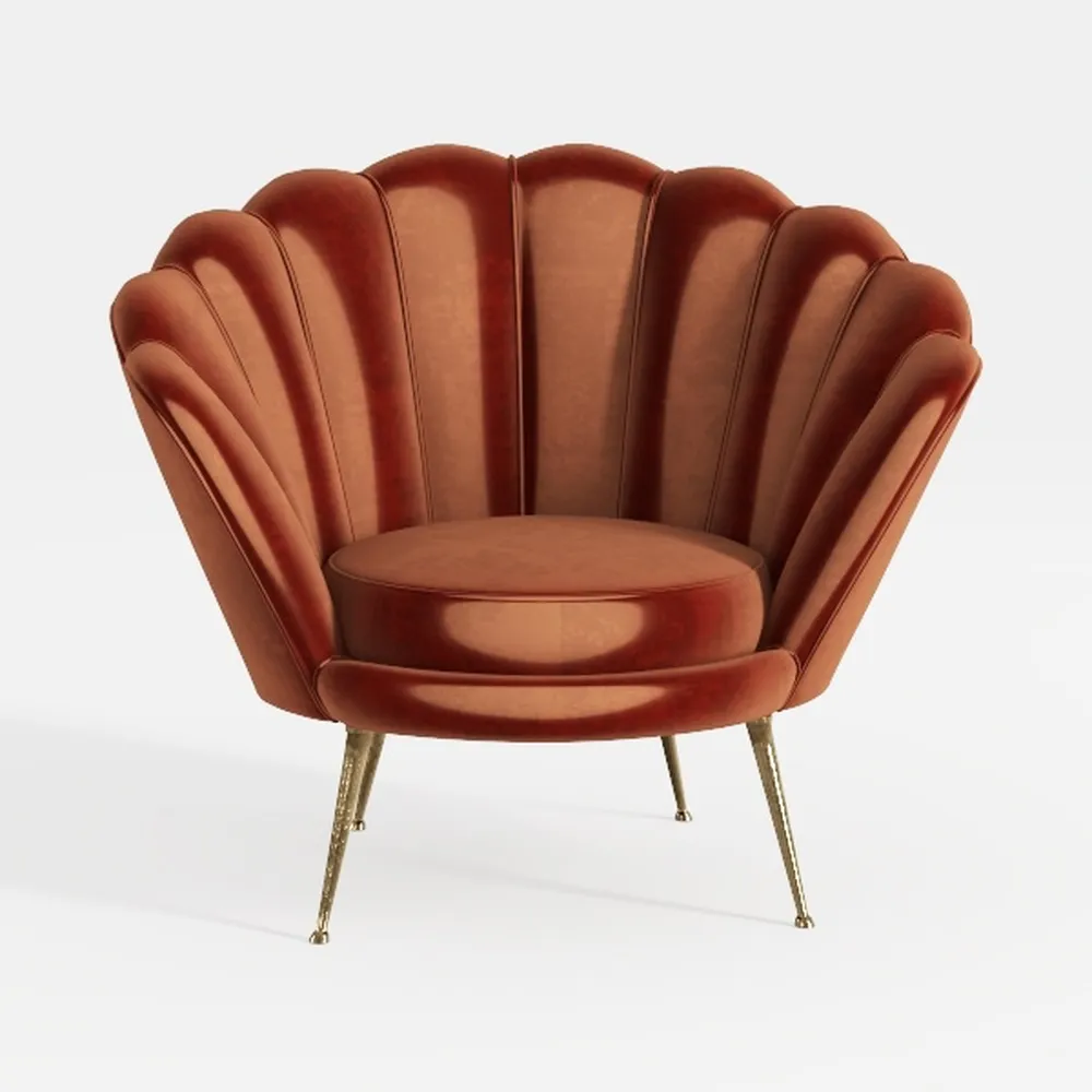 Velvet Dining Chairs Set of 4 Upholstered Modern