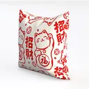 Baidast Pink Decorative Throw Pillow Covers 18x18  Left 45 Degree View