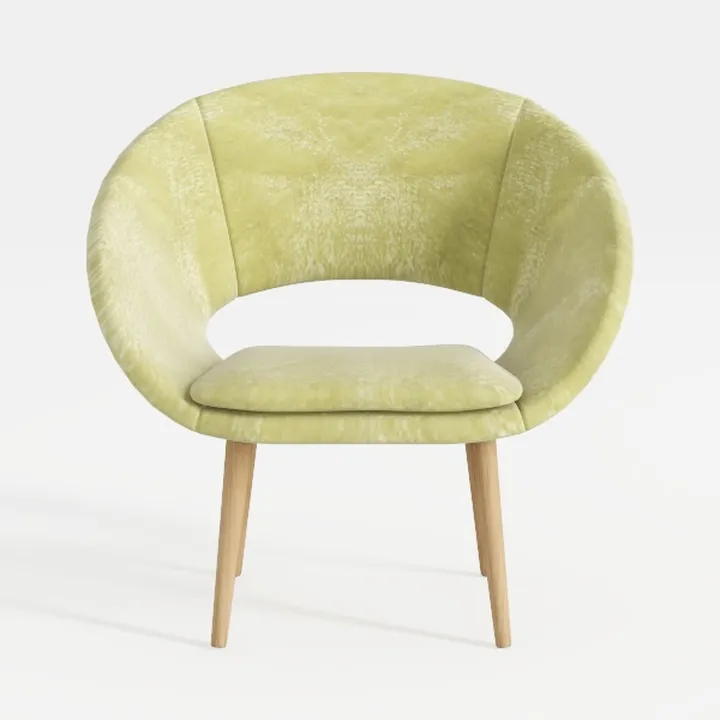 ivinta Dining Chairs Set of 2, Fabric Mid-Century