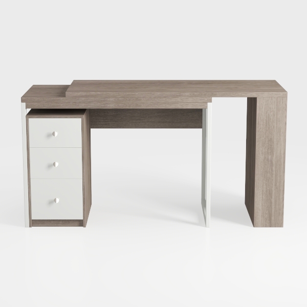 60-Inch Large Executive Desk, Modern Minimalist