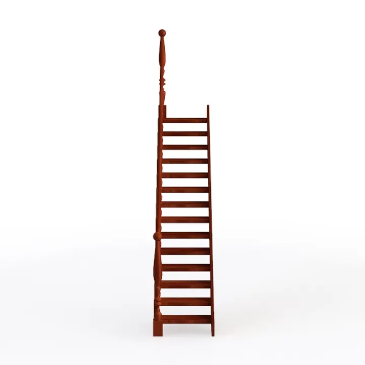 Straight Stairs with Left Banister Cherry
