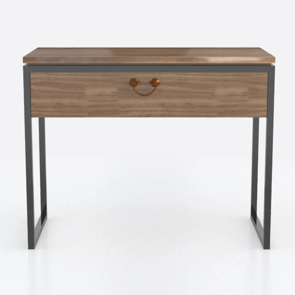 Lufeiya Small Computer Desk with 2 Drawers for