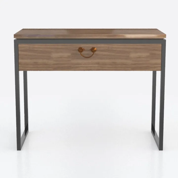 Lufeiya Small Computer Desk with 2 Drawers for