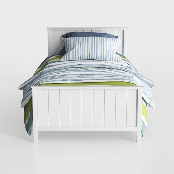 Warren Twin Headboard in White