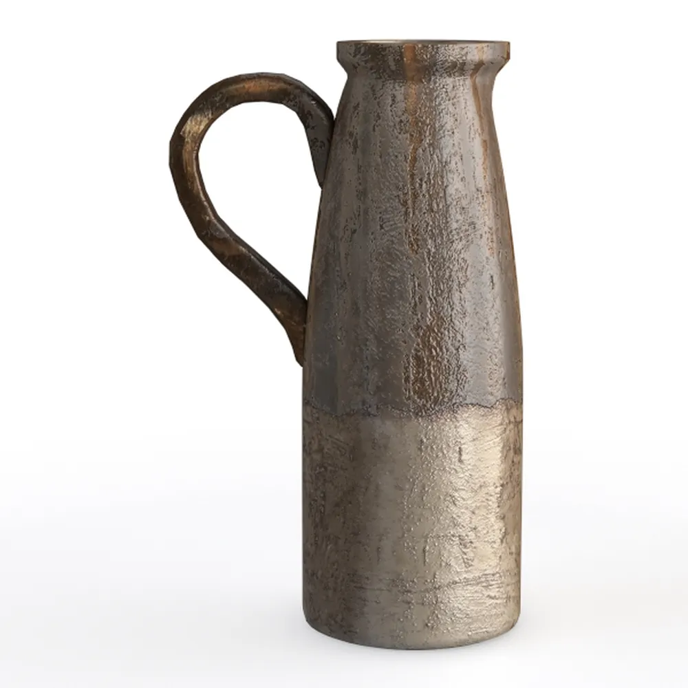 SIDUCAL Ceramic Rustic Farmhouse Vase with