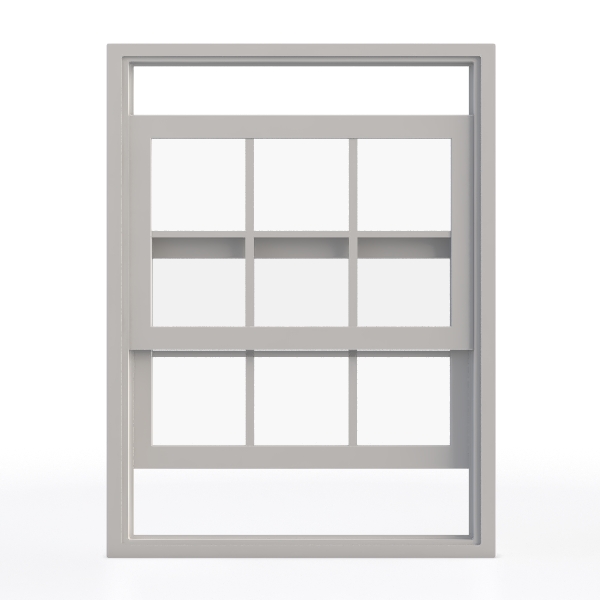 Double Hung Window - Colonial Grille