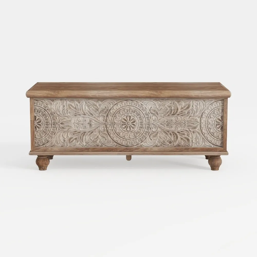 Sideboard Buffet Cabinet with 4 Doors, Farmhouse