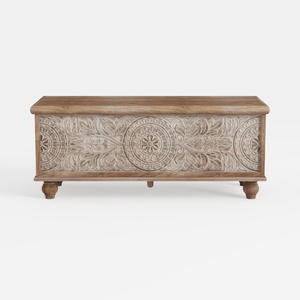 Sideboard Buffet Cabinet with 4 Doors, Farmhouse