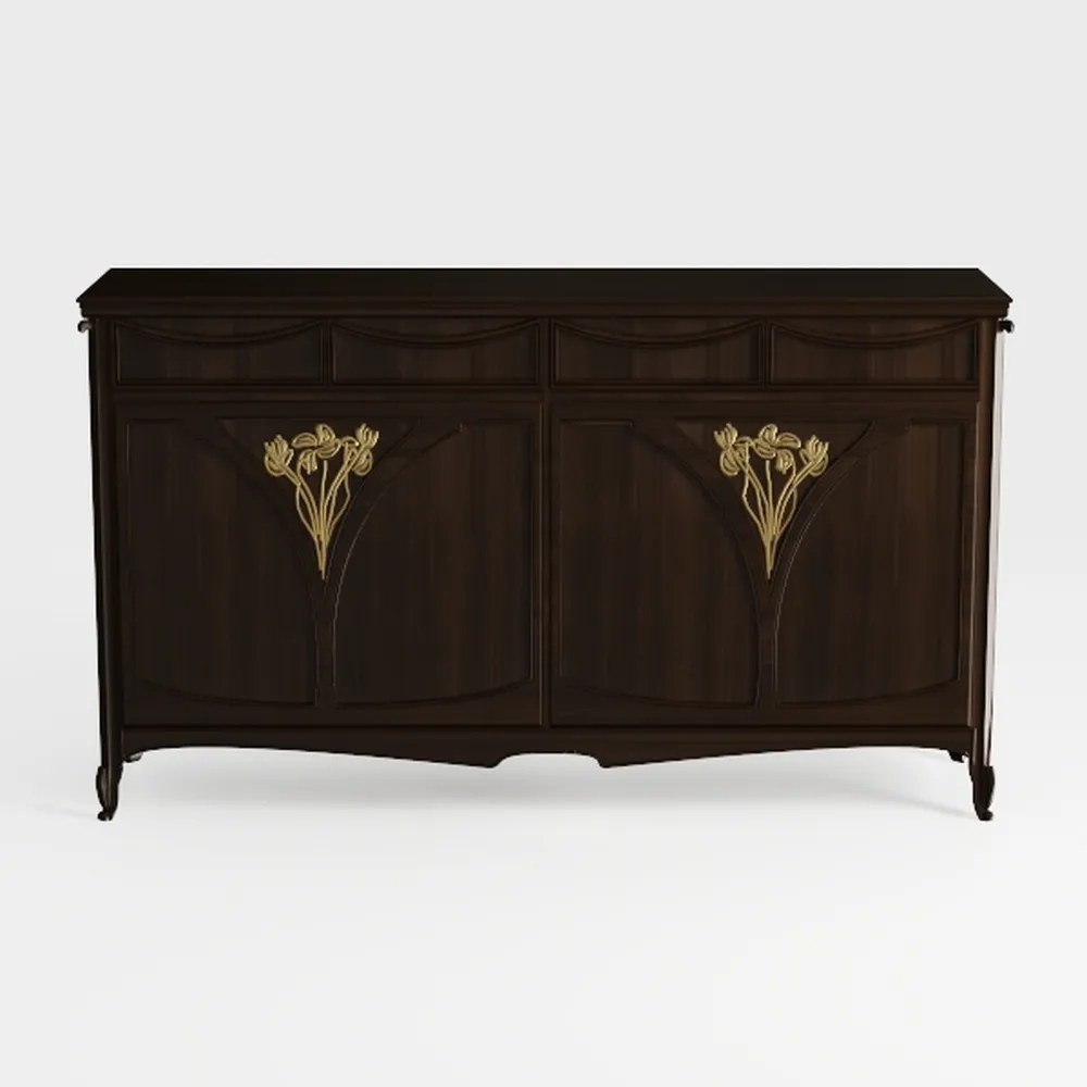 DWVO Farmhouse Sideboard Buffet Cabinet with