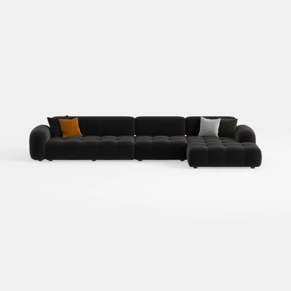 Sectional Sofa Couch,Convertible U Shaped Sectiona