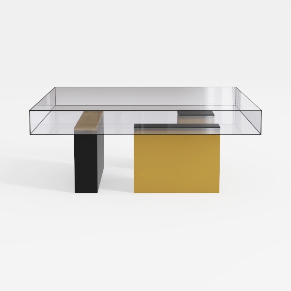 coffee table-Bauhaus Aesthetic