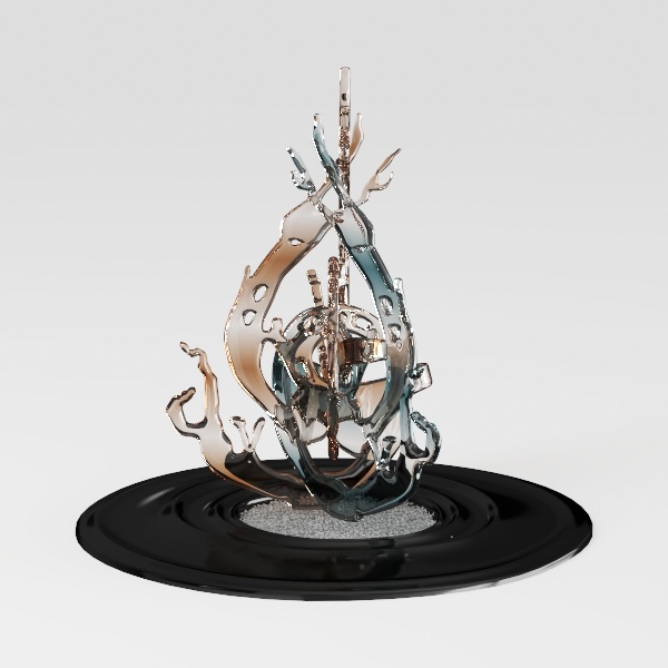 sculpture-Translucent Home