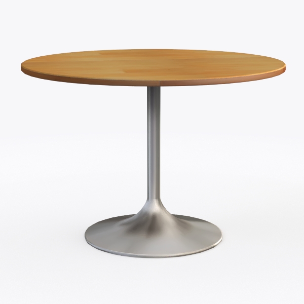 Verve Mid-Century Modern 36 in. Round Dining Table