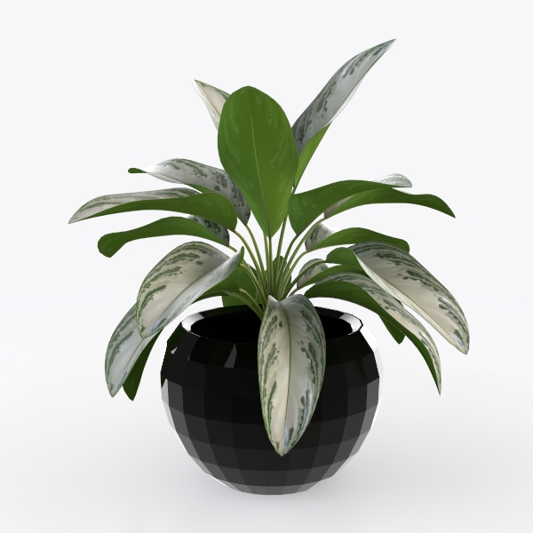 6 Pcs Magnolia Artificial Leaves Branches 3D