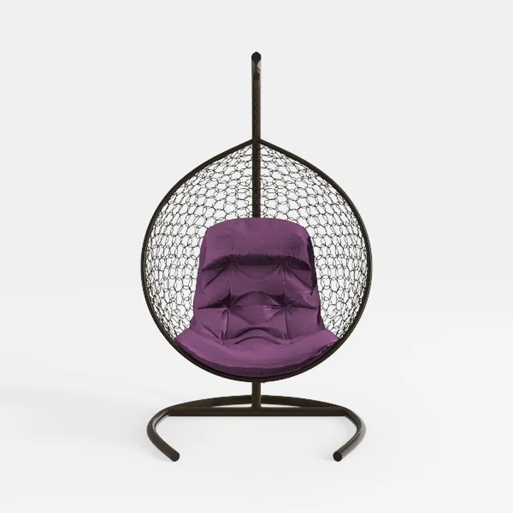 Black Egg Chair Outdoor,Outdoor Chair Comfy, Terra