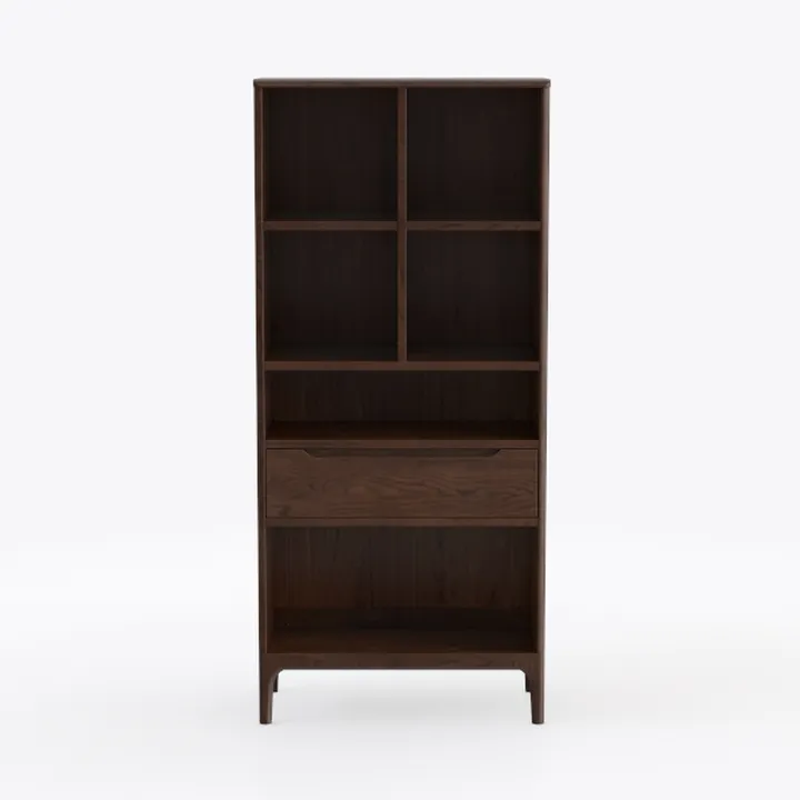 Wooden Farmhouse Bookcases, Display Shelf Pantry