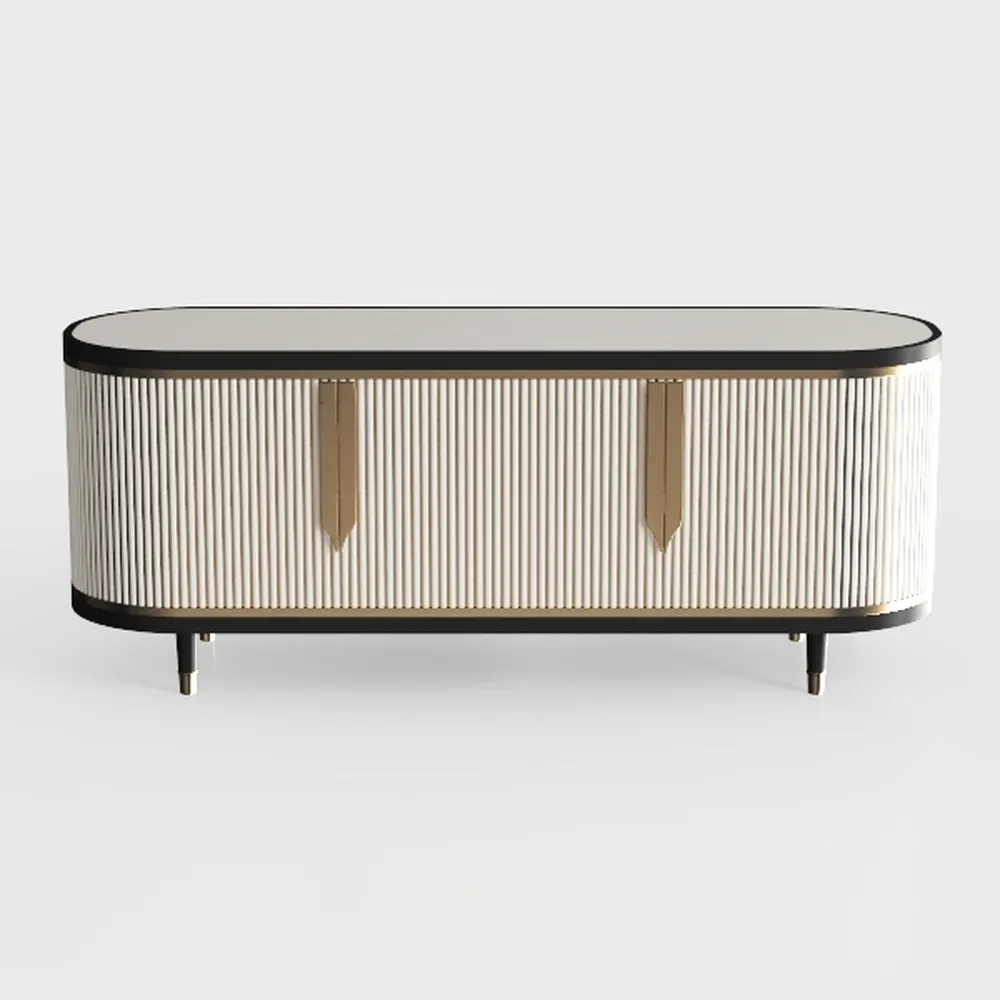 ANJ 47" Sideboard Buffet Cabinet with Storage