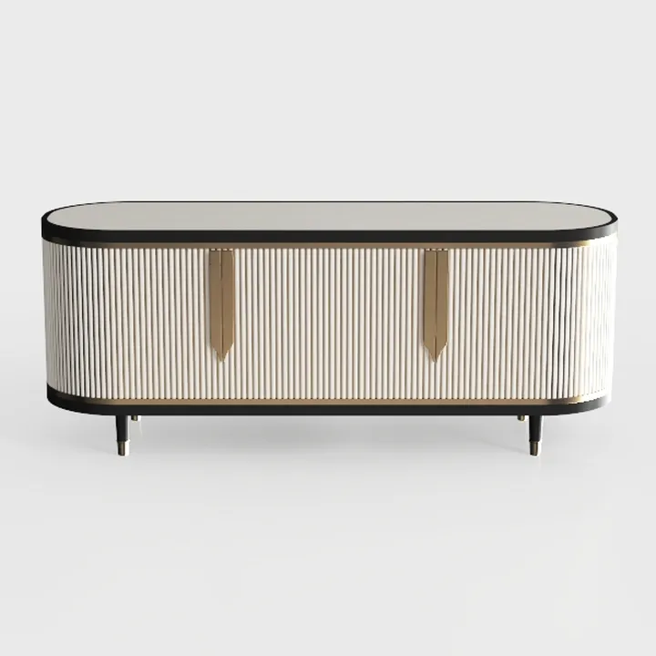 ANJ 47" Sideboard Buffet Cabinet with Storage