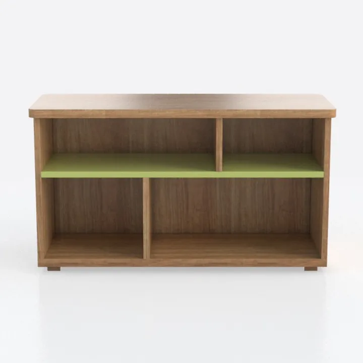 Guidecraft EdQ 5 Compartment Storage 24'' Natural