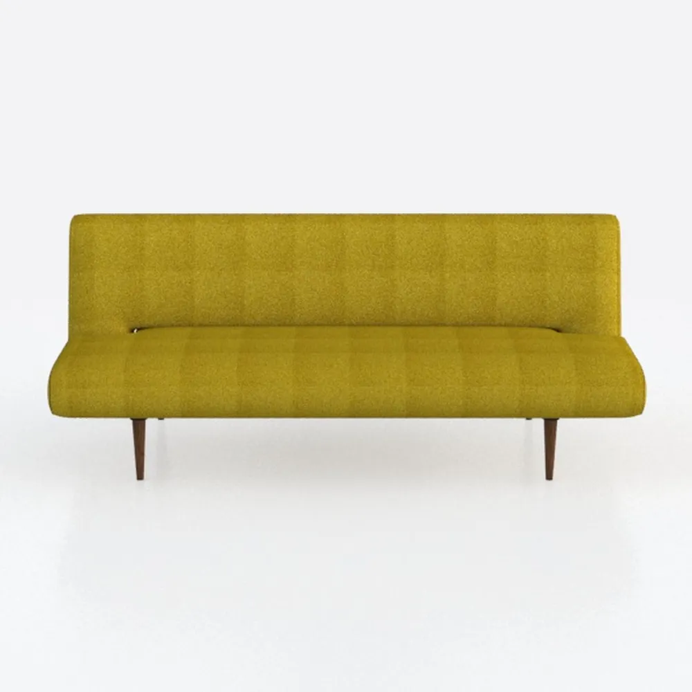 Novogratz 82 Inch Futon Sofa Bed in Faux Leather