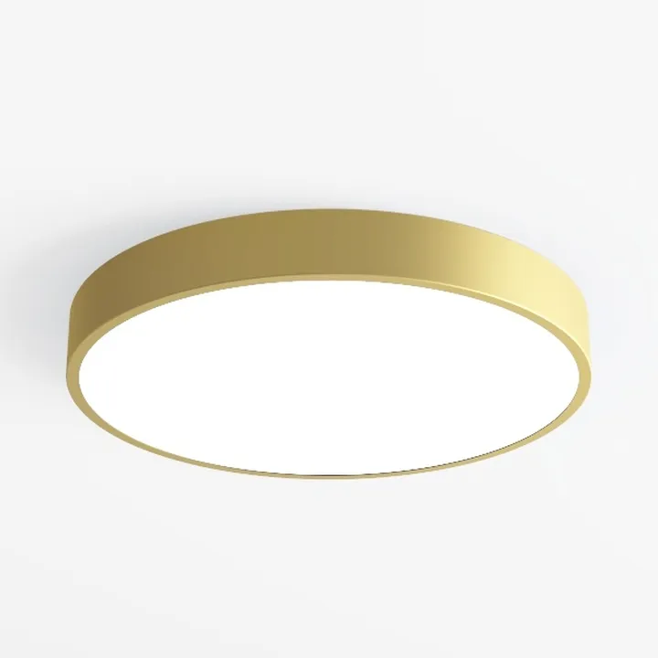 KCO Lighting Modern Yellow Glass Ceiling Light
