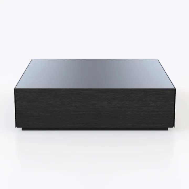 COSVALVE 43.3IN LED Black Coffee Tables for Living