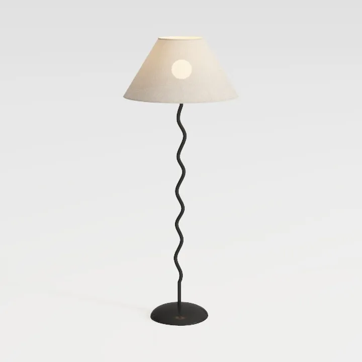 KUNJOULAM Small Table Lamp, Bedside Nightstand