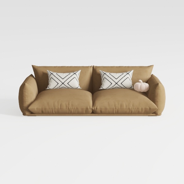 Foldable Three Person Fabric Sofa Bed, high Reboun