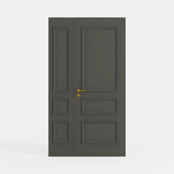 Unequal Swing Doors 495