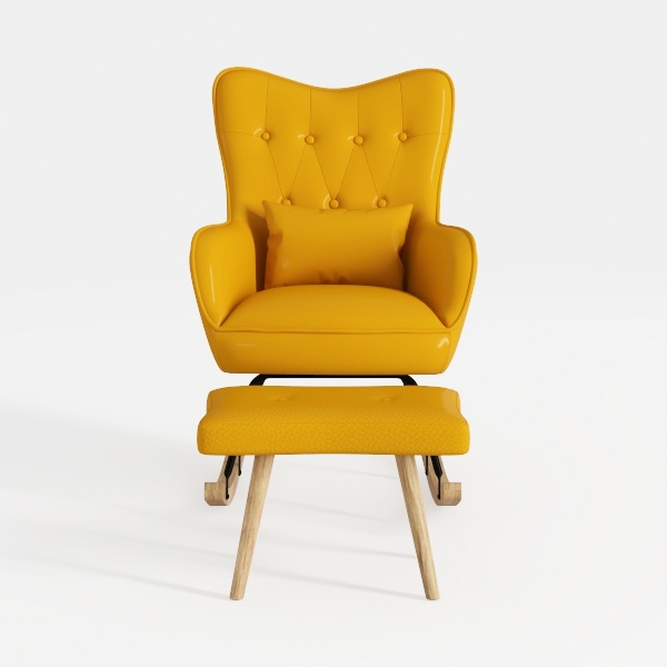 Home Office Desk Chair, Retro Vanity Swivel Task C