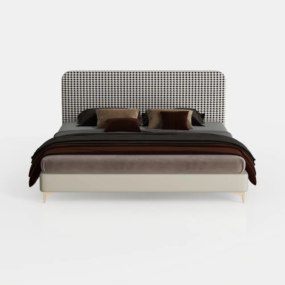 Pemberly Row Wood Eastern King Upholstered Bed Smo