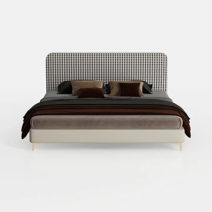 Pemberly Row Wood Eastern King Upholstered Bed Smo