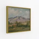 wall26 Framed Canvas Print Wall Art Retro Right 45 Degree View