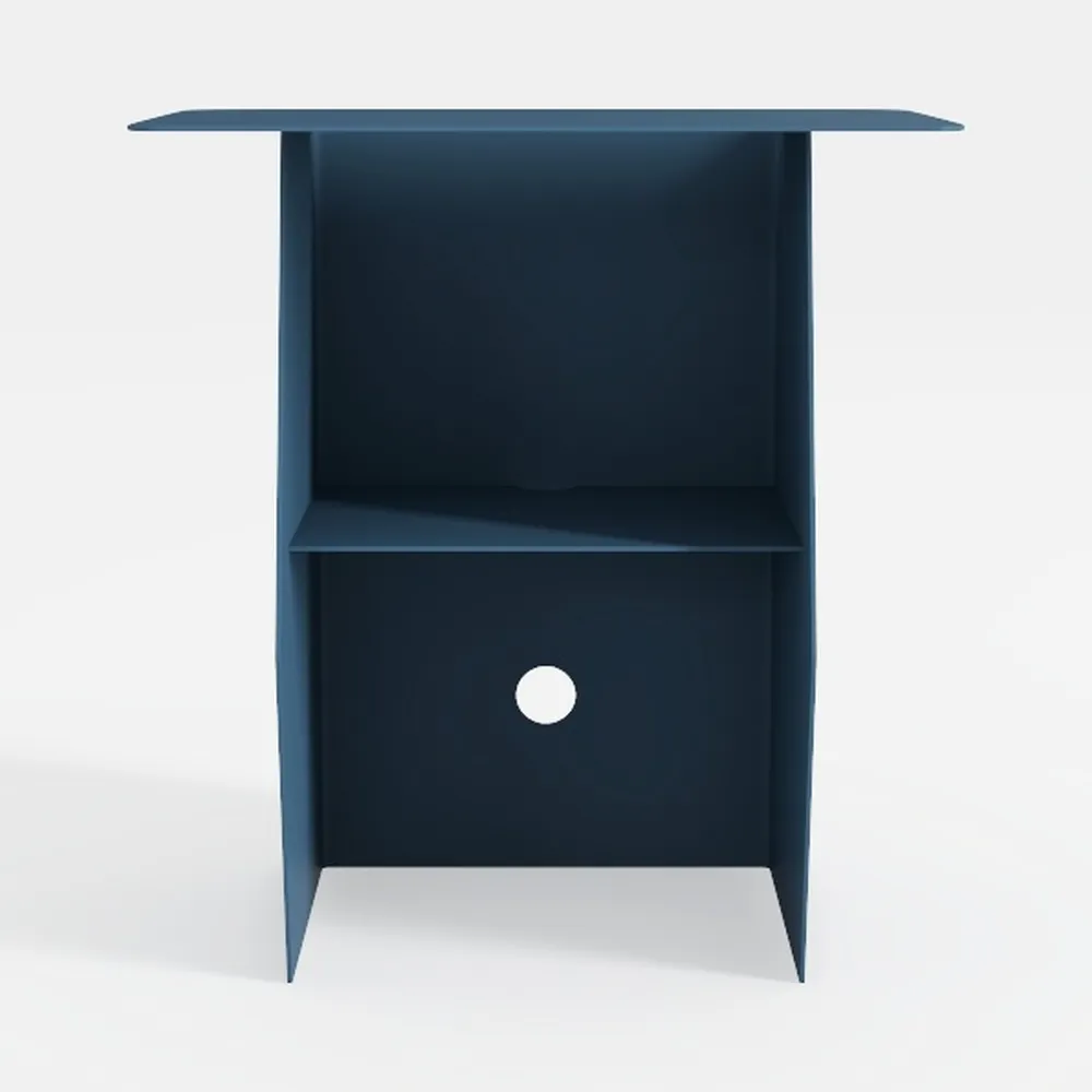 Night Stand, 18 Inch Farmhouse Nightstand with