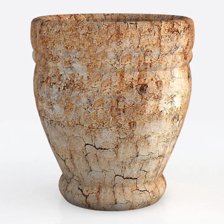 8IN Rustic Ceramic Vase For Farmhouse Decor,Large 