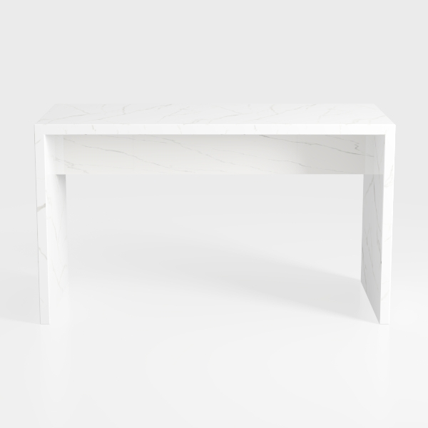 Convenience Concepts SoHo Glass Desk with Charging