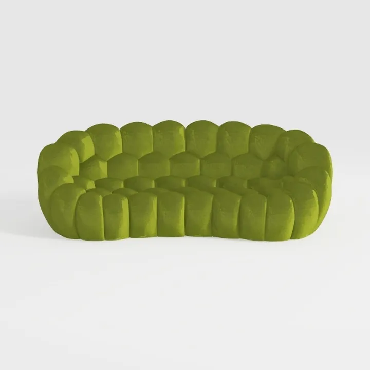 79" Bubble Sofa, Modern Loveseat Sofa,2 Seater