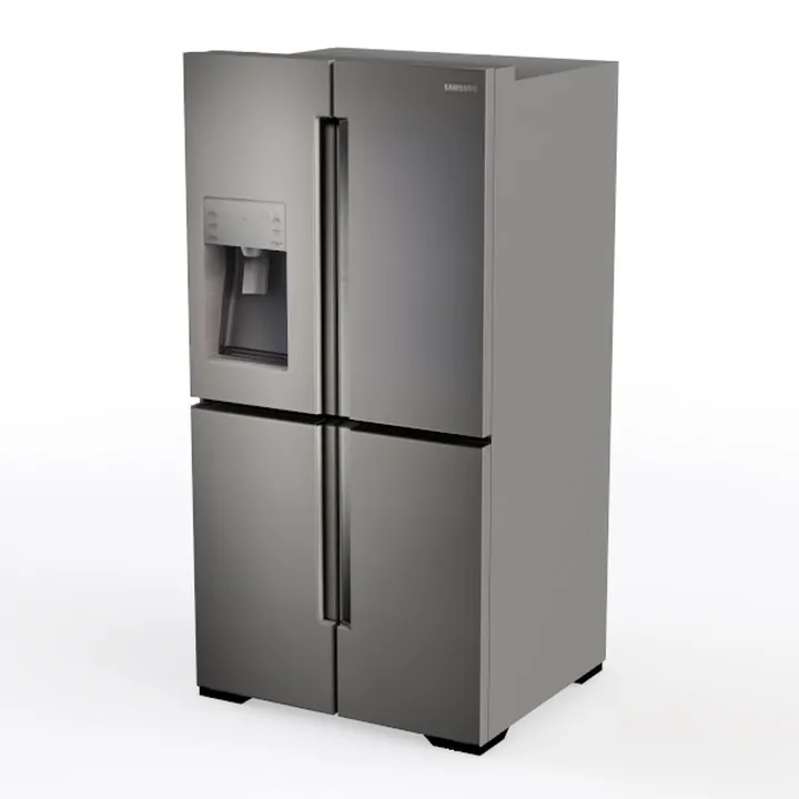 36 inches 4-Door Refrigerator - Silver