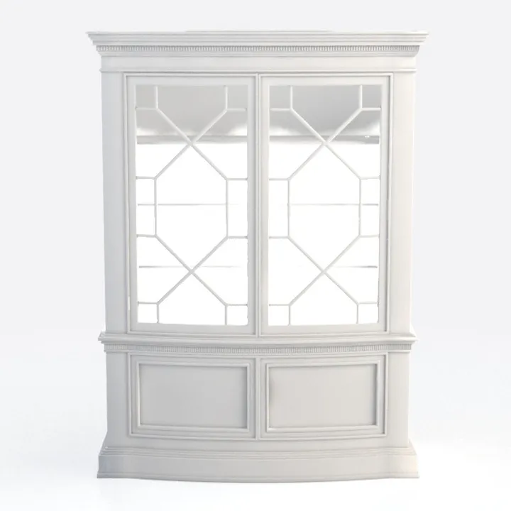 72" Tall Farmhouse Pantry Storage Cabinet with