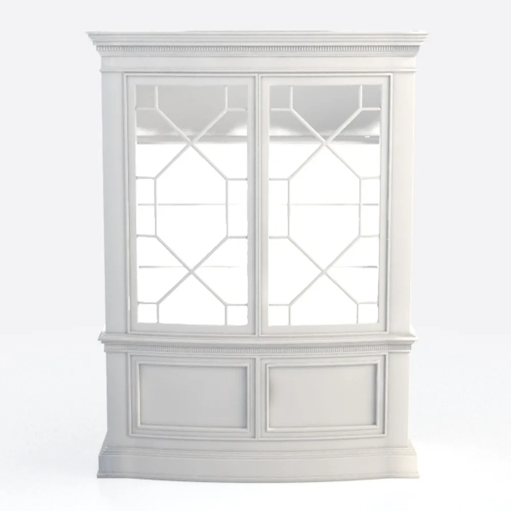 72" Tall Farmhouse Pantry Storage Cabinet with