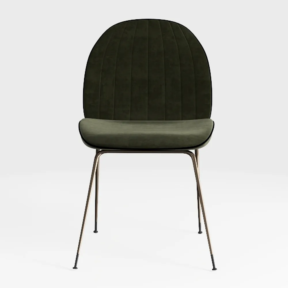 Leather Dining Chairs Set of 2, Modern Kitchen